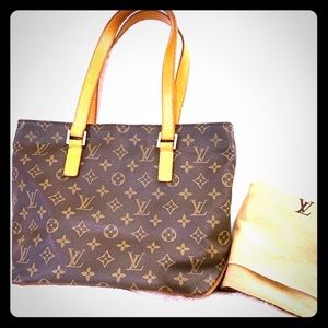 Authentic Louis Vuitton Cabas piano with dustbag